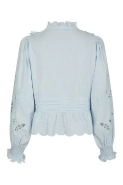 Outlet Petrine Embroidery Blouse 161136 Bluser & Skjorter|Ammevenligt Tøj
