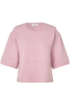 Modström Strik|Bluser & Skjorter<Petronellamd Ss O-Neck 58608