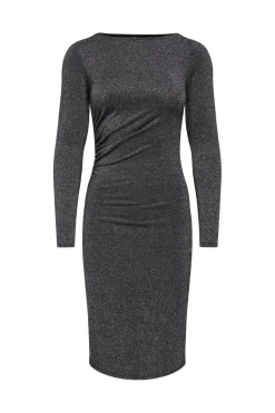 Only Kjoler<Pgjosie L/S Glitter Dress