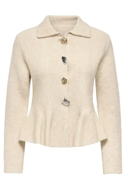 Only Cardigans|Ammevenligt Tøj<Pgrachel L/S Peplum Cardigan Knt
