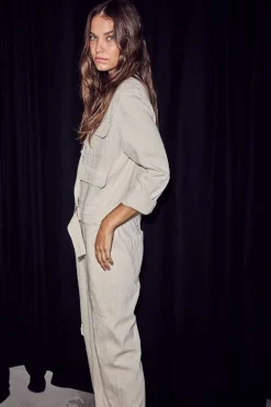 Haute L'Amitié Jumpsuits<Pielle Structure Boiler Suit HL10483