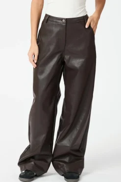 Sale Pinur Faux Leather Pants 164609 Bukser, Jeans & Leggings