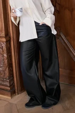 Neo Noir Bukser, Jeans & Leggings<Pinur Faux Leather Pants 164609