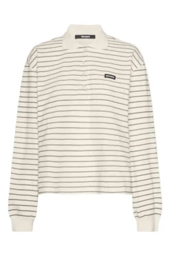 Discount Pique Longsleeve Polo 115641858 Bluser & Skjorter