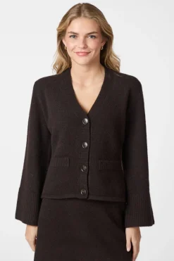 Neo Noir Cardigans|Ammevenligt Tøj<Pixie Knit Cardigan 163069
