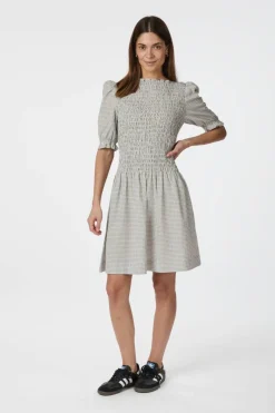 Neo Noir Kjoler<Polkis Small Check Dress 164797