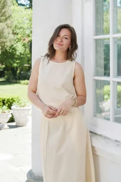 Sale Polly C Poplin Top Sæt 🛍️|T-Shirts & Toppe