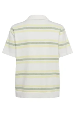 Polo Stripe Knit Blouse AV5060 Bluser & Skjorter