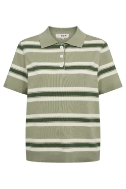 A-View Bluser & Skjorter<Polo Stripe Knit Blouse AV5060