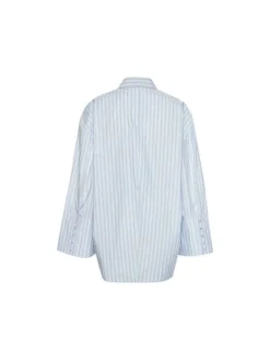 Rotate Sæt 🛍️|Ammevenligt Tøj<Poplin Oversized Shirt 1153663082
