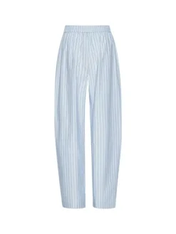 Online Poplin Tapered Pants 1153643082 Sæt 🛍️|Bukser, Jeans & Leggings