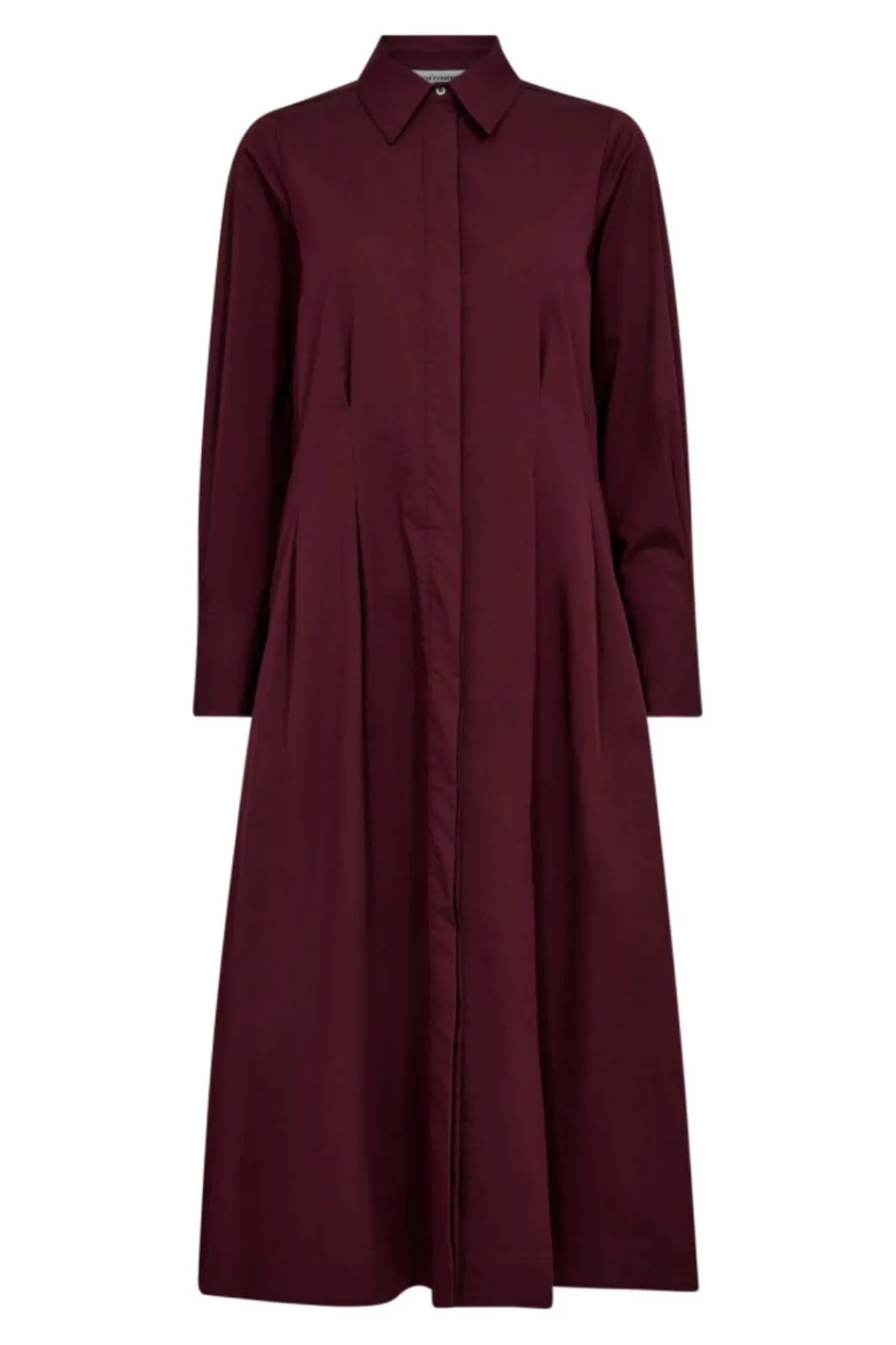 Discount Poppycc Shirt Long Dress 36526 Bluser & Skjorter|Ammevenligt Tøj