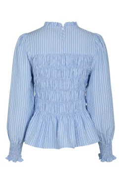 Sale Possa Twist Stripe Blouse 166412 Bluser & Skjorter