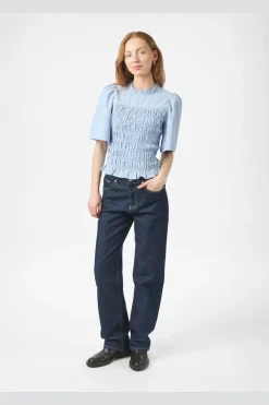 Clearance Possini Check Smock Blouse 164800 Bluser & Skjorter
