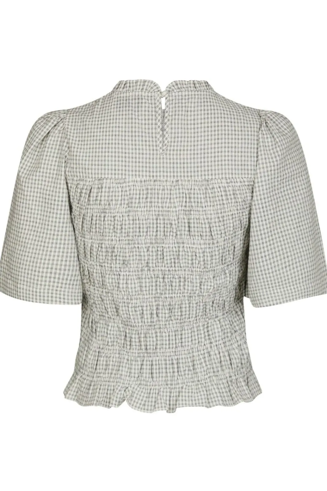 Outlet Possini Small Check Blouse 165420 Bluser & Skjorter