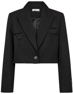 New Premiere Crop Strap Blazer HL10475 Blazere