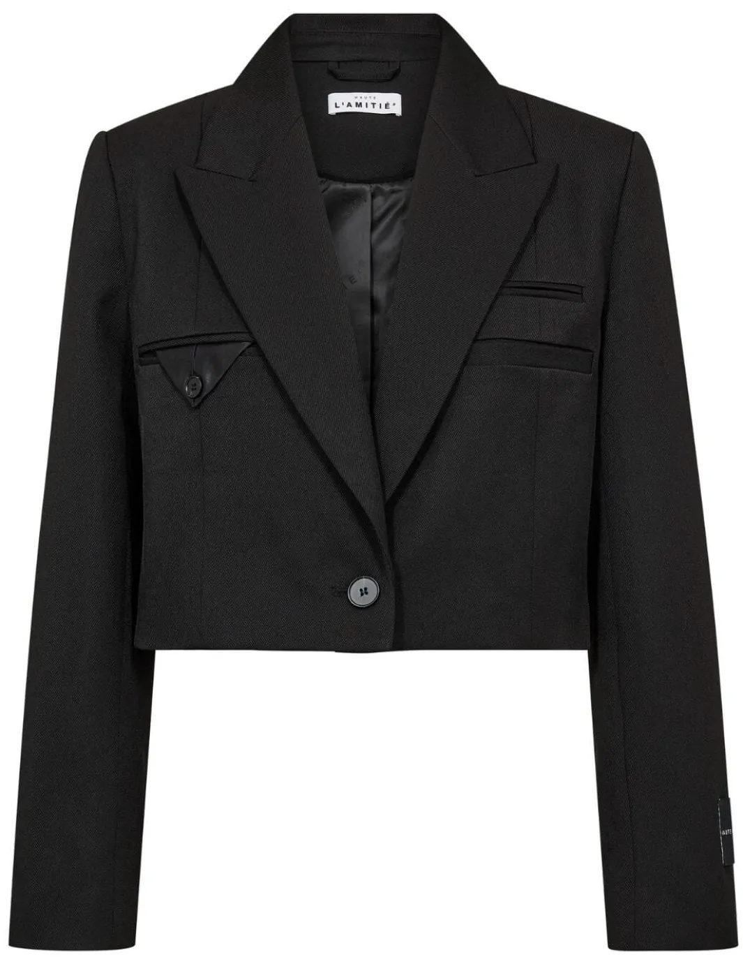 New Premiere Crop Strap Blazer HL10475 Blazere