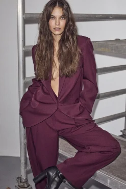 Haute L'Amitié Sæt 🛍️|Jakkesæt<Premiere Pleat Pant HL10003