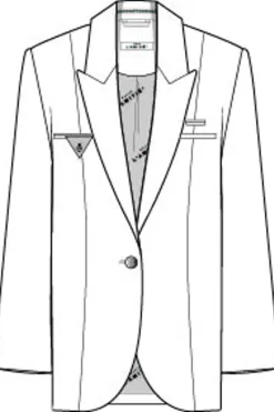Clearance Premiere Single Blazer HL10002 Jakkesæt|Blazere