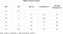 Sale Pretty Pants Wide Bukser, Jeans & Leggings