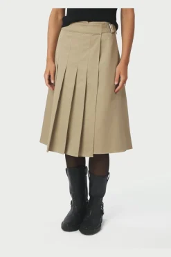 Neo Noir Nederdele<Prisilla Twill Skirt 167273