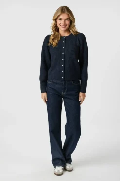 Neo Noir Cardigans|Ammevenligt Tøj<Puli Knit Cardigan 164838