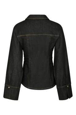 New Rabia Denim Shirt 166018 Bluser & Skjorter|Ammevenligt Tøj