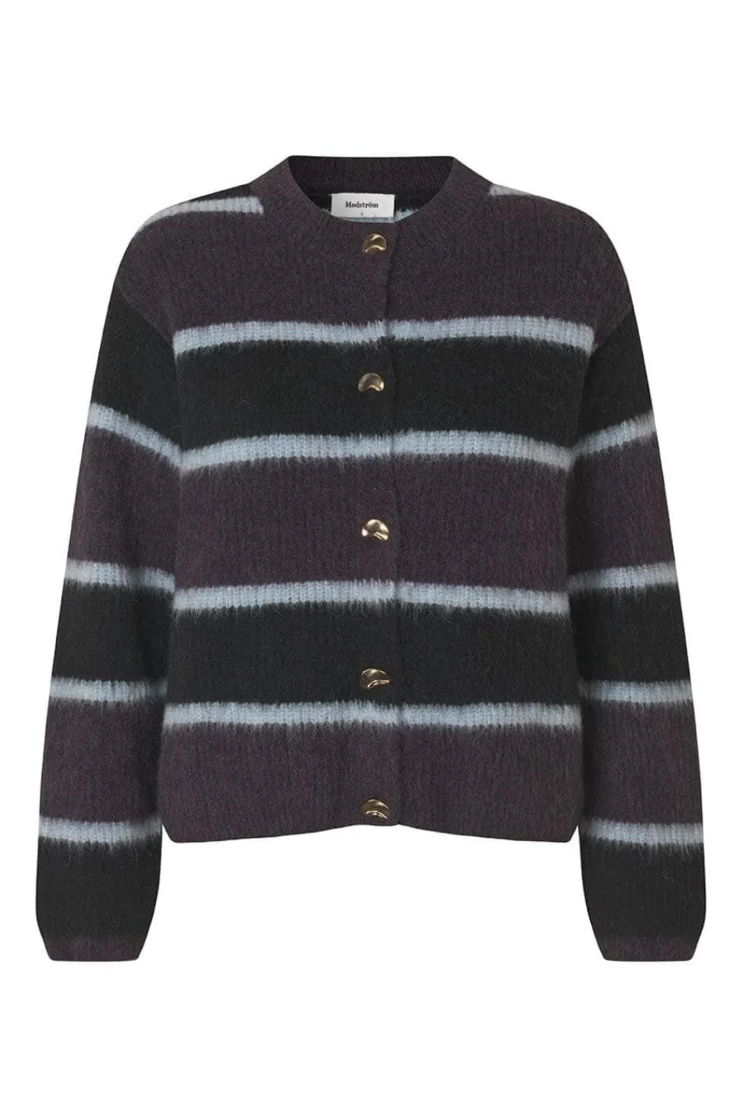 Hot Rafaelmd Stripe Cardigan 58781 Cardigans|Ammevenligt Tøj