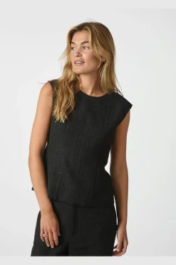 Neo Noir T-Shirts & Toppe<Rafli Boucle Top 166901