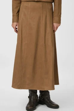 Hot Raya Faux Suede Skirt 166255 Sæt 🛍️|Nederdele