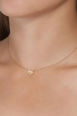 Jane Kønig Halskæder<Reflection Heart necklace