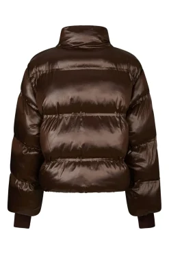 Outlet Rhea Shiny Puffer Jacket 165094 Overtøj & Jakker