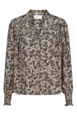 Neo Noir Bluser & Skjorter|Ammevenligt Tøj<Rhia Drapy Ivy Blouse 163797