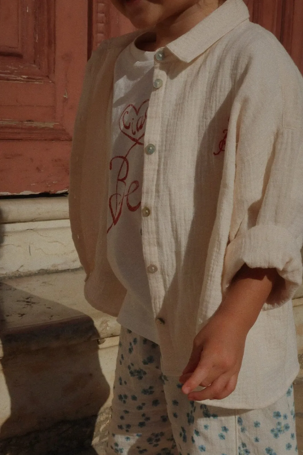Børn Konges Sløjd Bluser & Skjorter<Rhw X Ks Bella Shirt Gots Ks103591