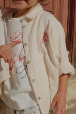 Børn Konges Sløjd Bluser & Skjorter<Rhw X Ks Bella Shirt Gots Ks103591