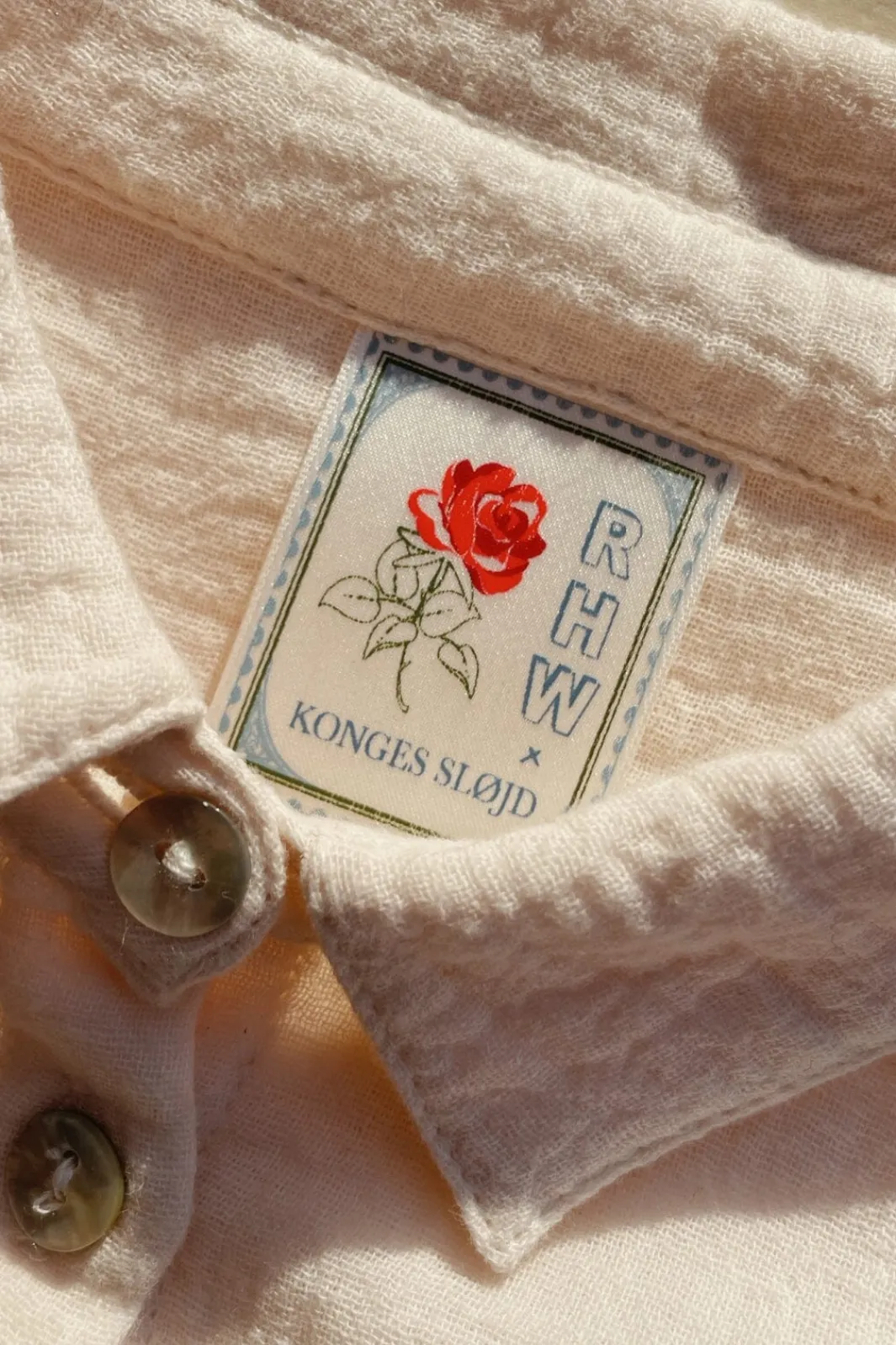 Børn Konges Sløjd Bluser & Skjorter<Rhw X Ks Bella Shirt Gots Ks103591