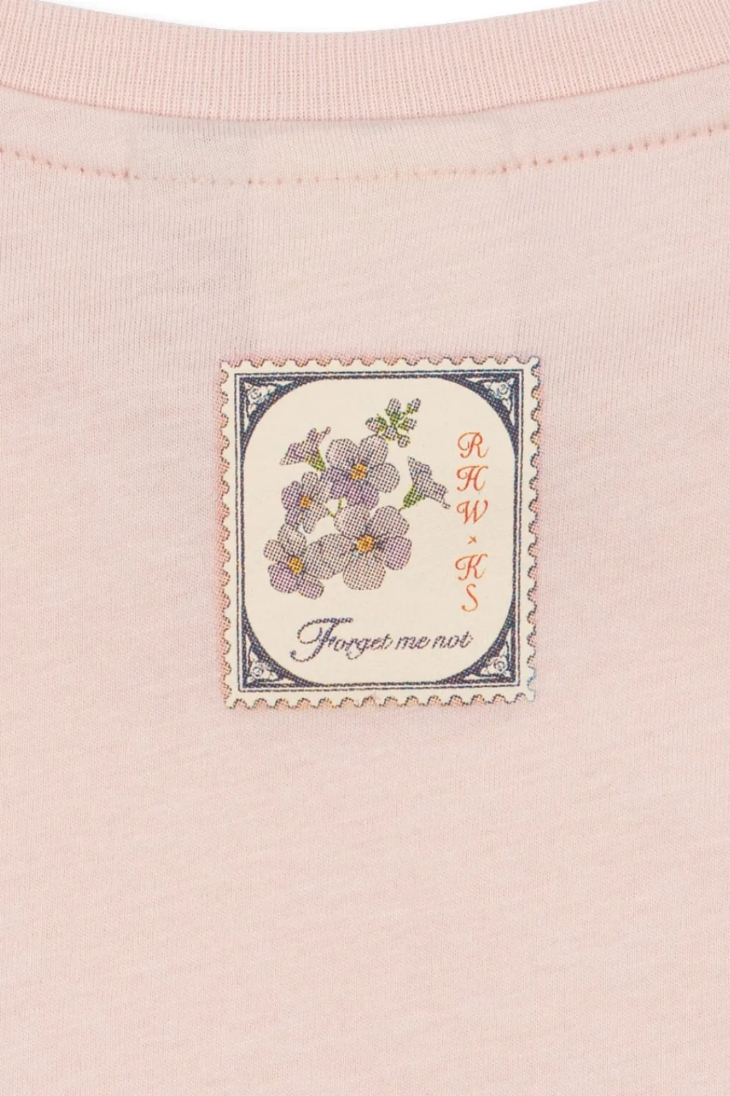 Børn Konges Sløjd T-Shirts & Toppe<Rhw X Ks Lettre Tee Ocs Ks103612