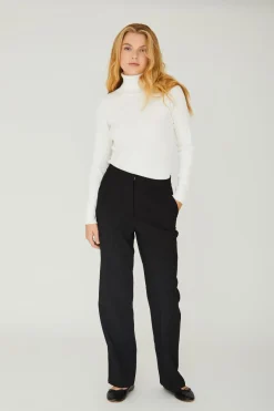 A-View Bluser & Skjorter|Strik<Rib Rollneck Blouse