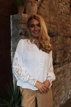 Discount Rigmor Ls Blouse 22307 Bluser & Skjorter|Ammevenligt Tøj
