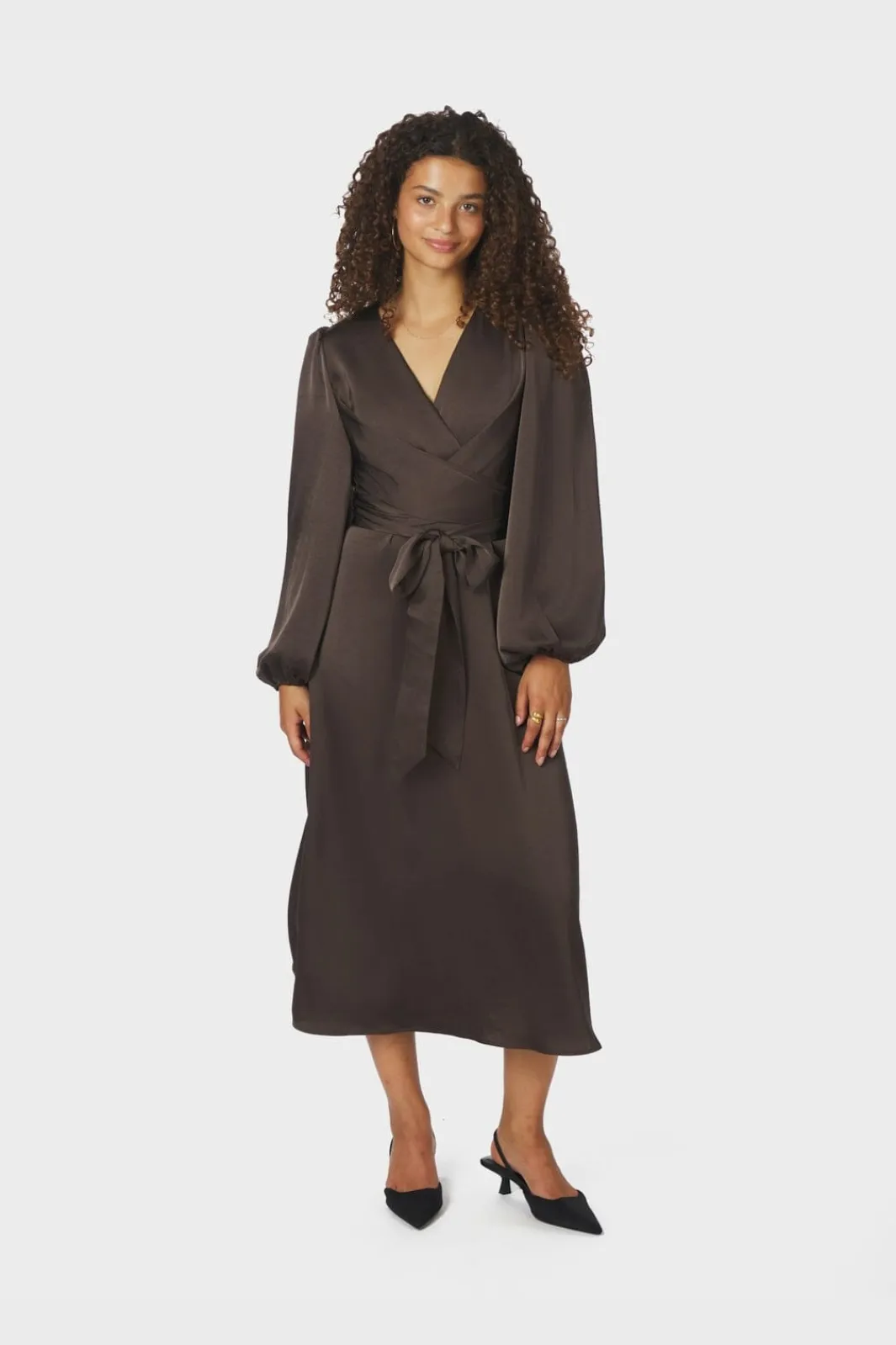New Rimini Heavy Sateen Dress 163039 Kjoler