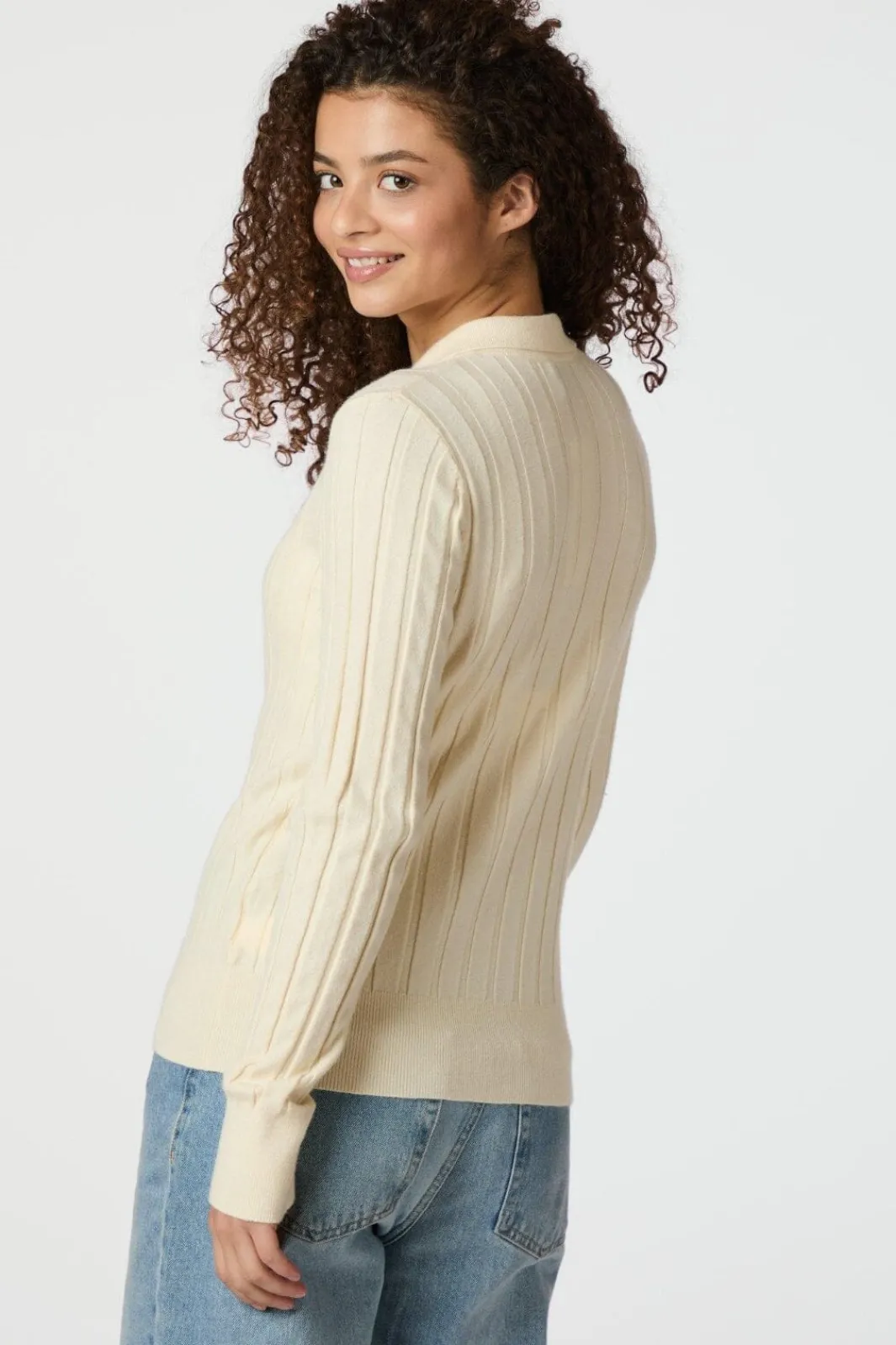 Neo Noir Cardigans|Ammevenligt Tøj<Rio Solid Knit Cardigan 164579