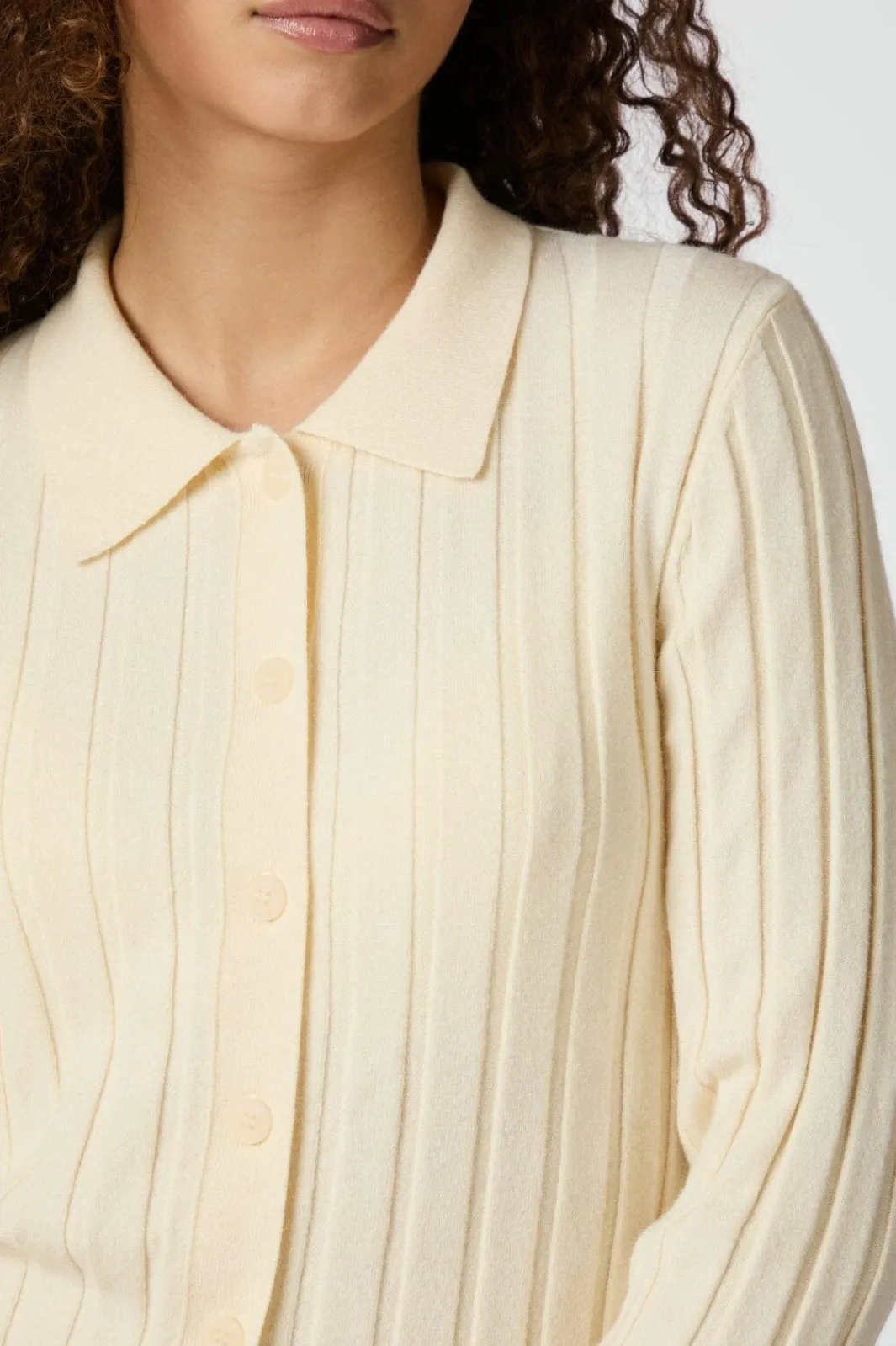 Neo Noir Cardigans|Ammevenligt Tøj<Rio Solid Knit Cardigan 164579