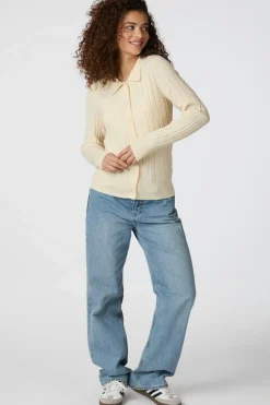 Neo Noir Cardigans|Ammevenligt Tøj<Rio Solid Knit Cardigan 164579
