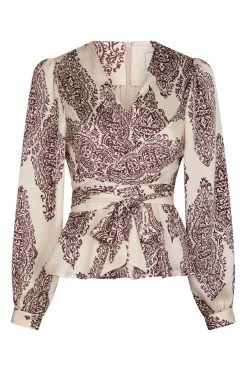 Neo Noir Bluser & Skjorter<Rista Paisley Drop Blouse 166208
