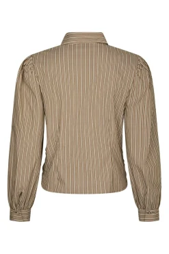Online Ritta Stripe Shirt 167224 Bluser & Skjorter|Ammevenligt Tøj