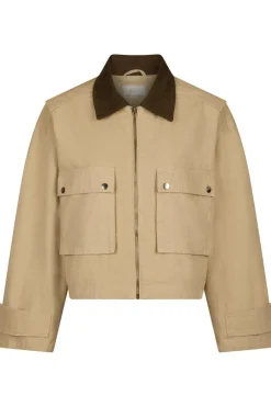 Neo Noir Overtøj & Jakker<Rivera Canvas Boxy Jacket 164402