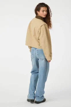 Neo Noir Overtøj & Jakker<Rivera Canvas Boxy Jacket 164402