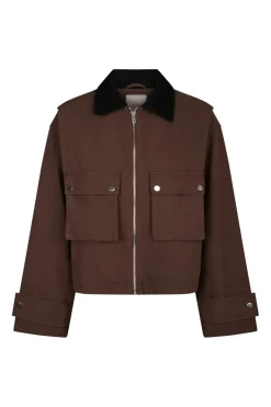 Neo Noir Overtøj & Jakker<Rivera Canvas Boxy Jacket 164402