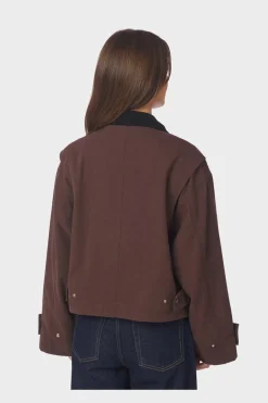Neo Noir Overtøj & Jakker<Rivera Canvas Boxy Jacket 164402