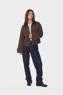 Neo Noir Overtøj & Jakker<Rivera Canvas Boxy Jacket 164402